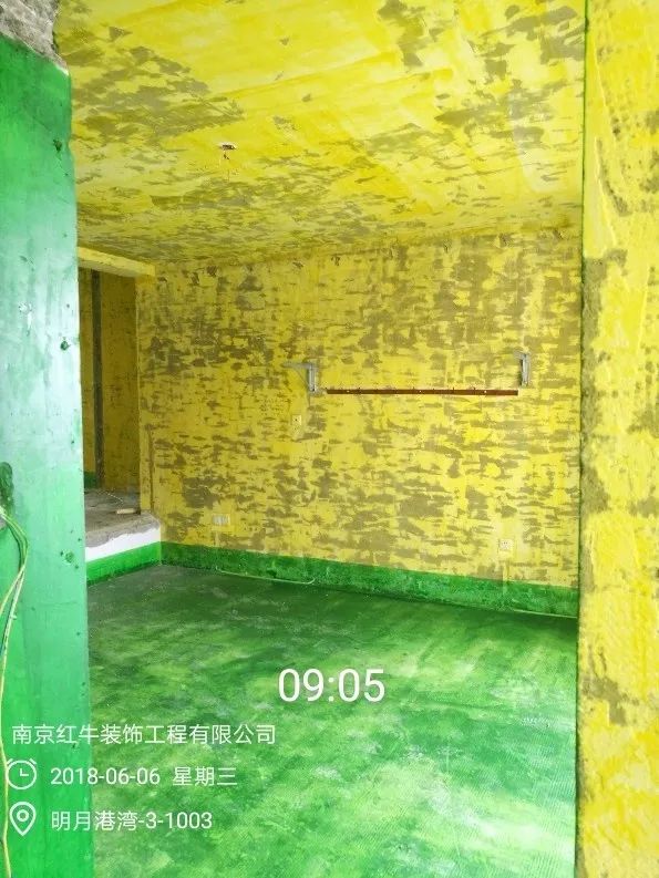 南京明月港灣105平米北歐風(fēng)格裝修  擁有獨(dú)立衣帽間與書房22地固、墻固
