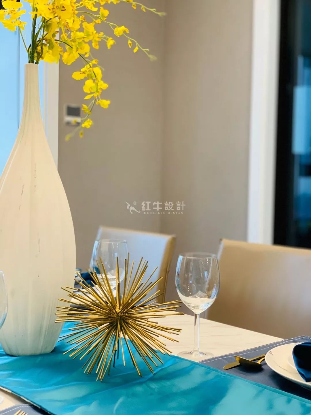 南京保利國際社區(qū)140㎡現(xiàn)代風格--四室二廳大戶型，寬敞開闊又舒適！08餐廳設(shè)計