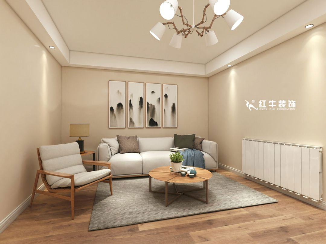 蔣琛_九條巷106㎡現(xiàn)代風(fēng)“養(yǎng)老房”裝修，給設(shè)計(jì)做減法！04客廳+logo