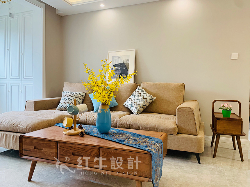 保利國(guó)際社區(qū)115㎡現(xiàn)代風(fēng)格--想現(xiàn)場(chǎng)參觀新裝好的房子嗎？這里就有哦！01劉曉芳_保利國(guó)際社區(qū)-89㎡-北歐風(fēng)格