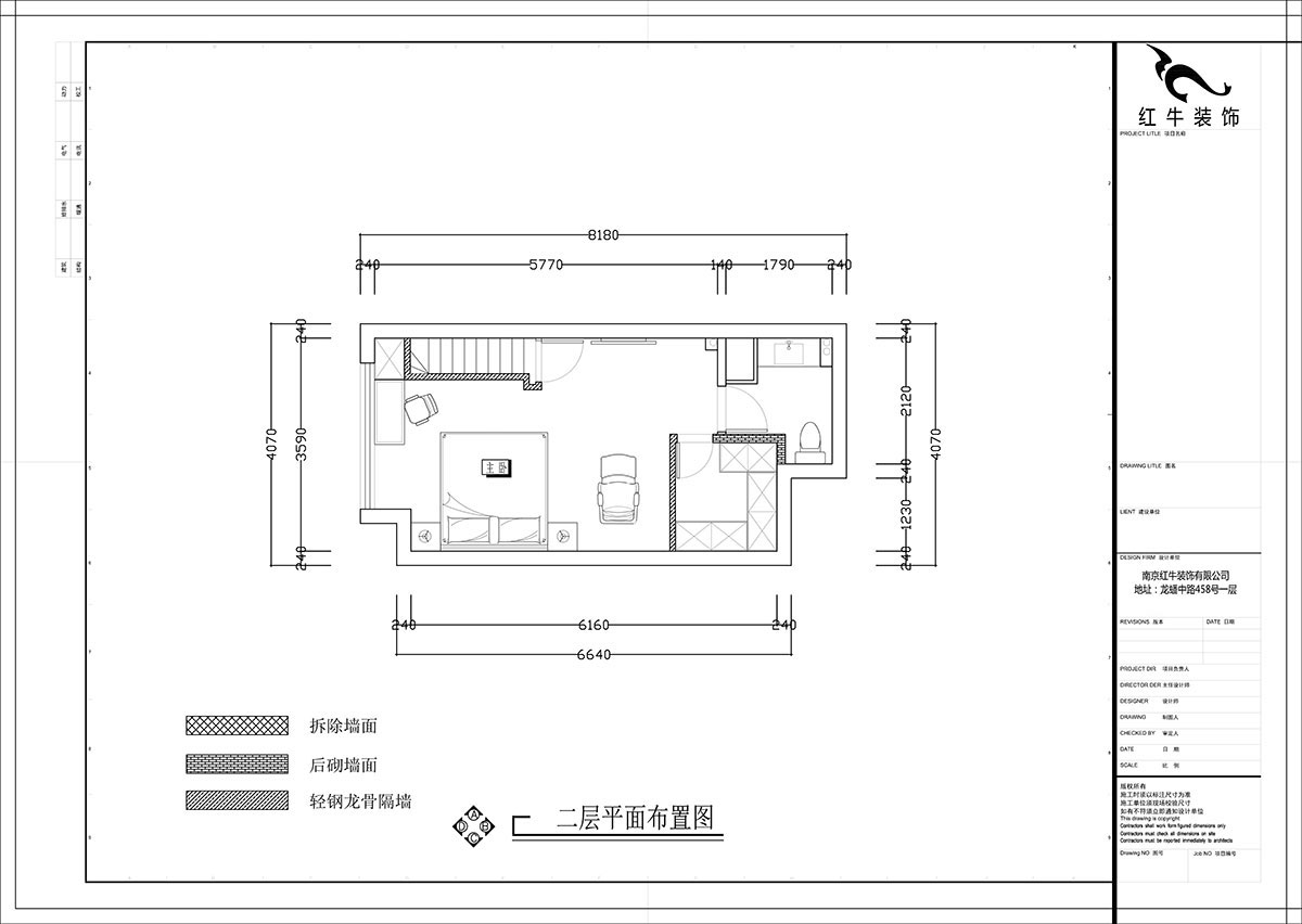 張智猿｜海賦尚城6-508-40㎡挑高-現(xiàn)代簡(jiǎn)約風(fēng)格｜1室1廳1衛(wèi)｜新房裝修｜定制家￥100000｜全包11萬｜00_03二層平面布置圖