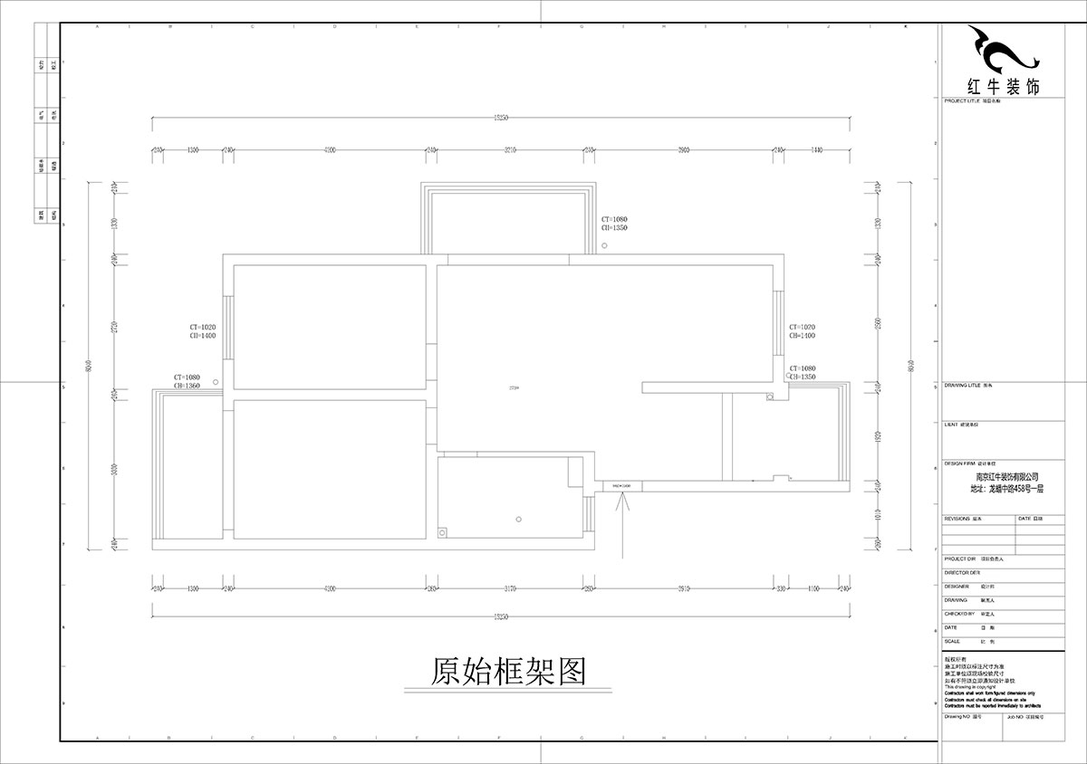孟憲濤｜武定新村5-5-310-90㎡-現(xiàn)代簡(jiǎn)約風(fēng)格｜2室2廳1衛(wèi)｜老房裝修｜定制家｜全包14萬(wàn)｜00_01原始框架圖