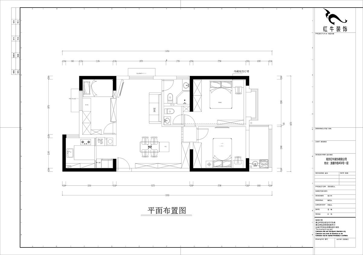 孟憲濤｜觀泓雅苑A區(qū)6-2101-115㎡-法式南洋復(fù)古風(fēng)格｜3室1廳2衛(wèi)｜新房裝修｜定制家｜全包16萬｜00_02平面布置圖