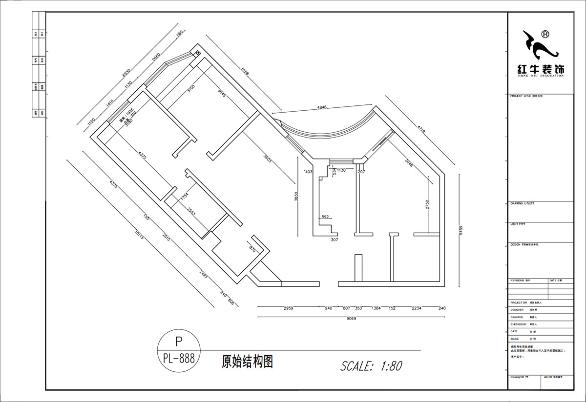 顧娟｜豐匯大廈2205室-120㎡-復(fù)古風(fēng)｜3室2廳2衛(wèi)｜舊房裝修｜定制家｜全包16
